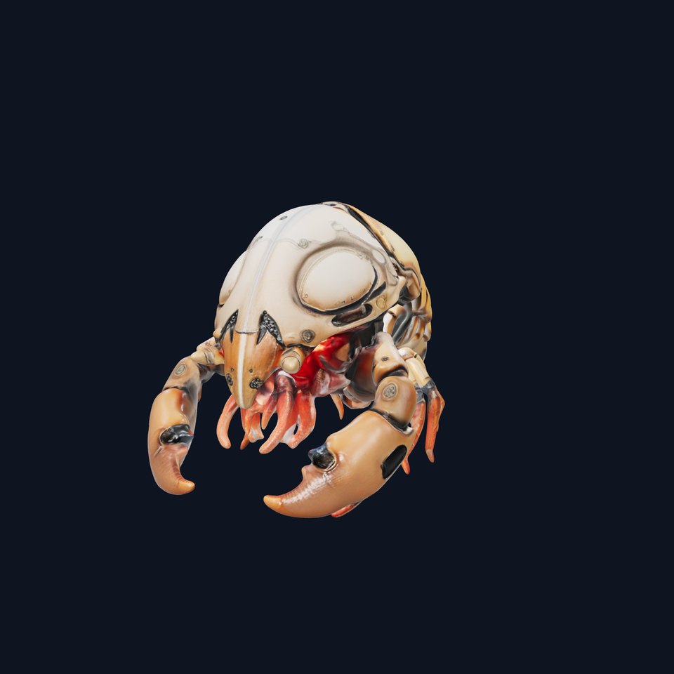 Futuristic Robotic Insect Model Pack